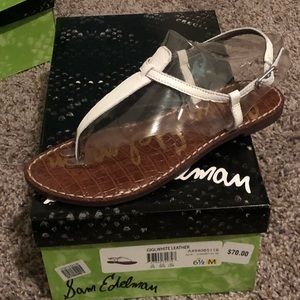 NIB Sam Edelman GIGI White sandal size 6.5